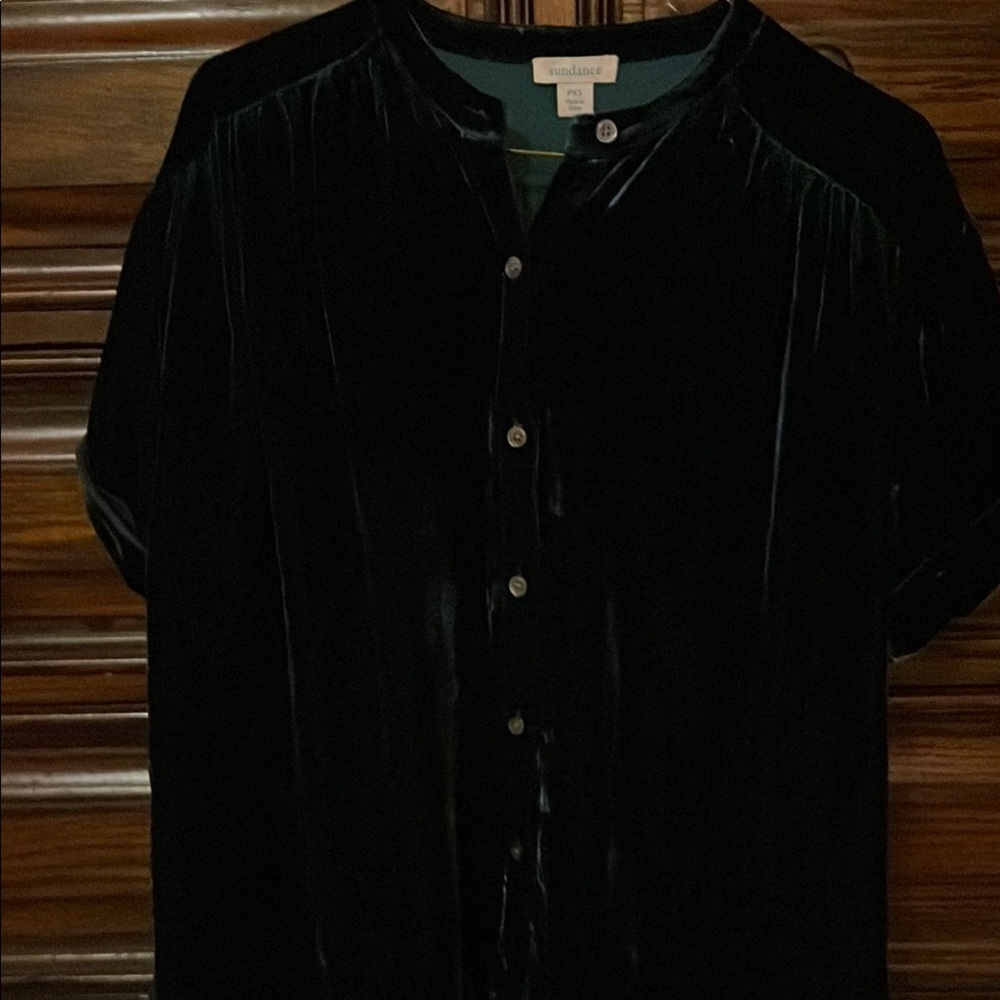 Sundance Velvet Button-Up Shirt